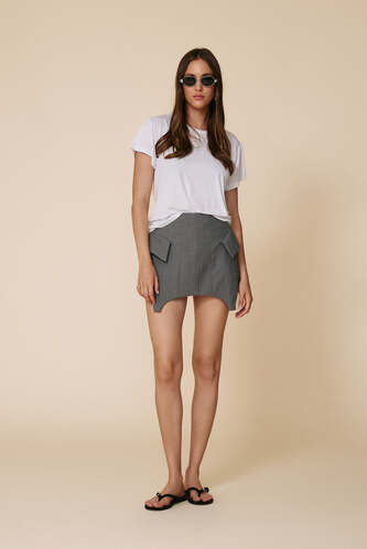 Grey Mini Corset - PNK Casual