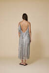 Grey Sequin Midi Dress - FW25