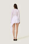 Lace Mini Dress With Overlay Detail - SS26